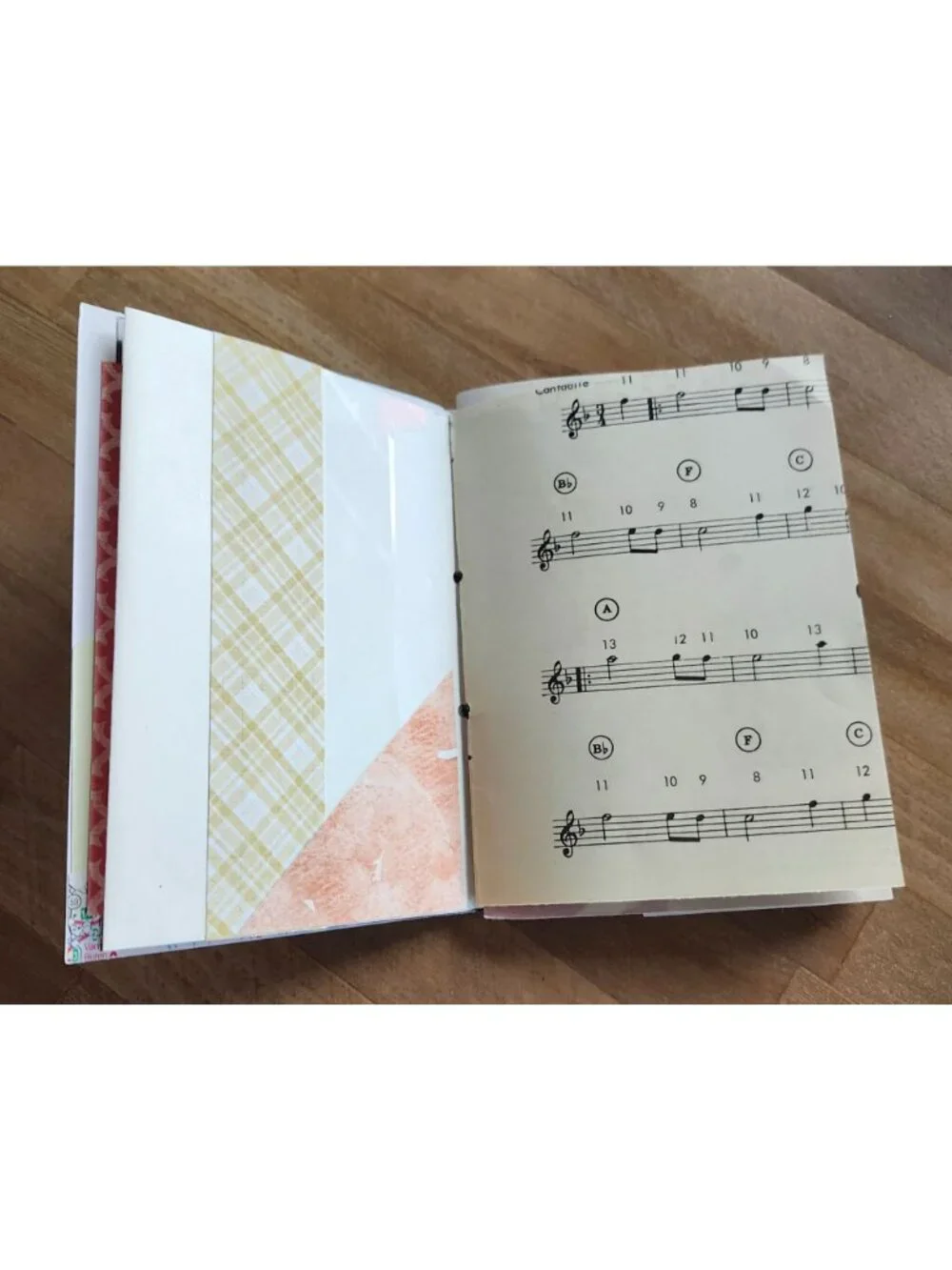 Handmade Junk Journal Booklet 60 pages Peace On Earth
